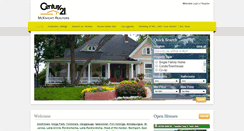 Desktop Screenshot of mcknightrealtors.com